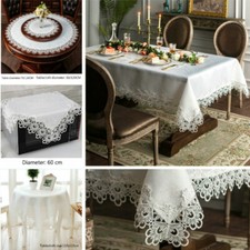 Dentelle Nappe Broderie Table