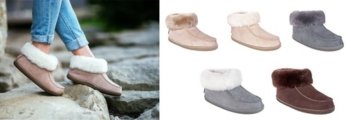 Dames cuir hiver - hiver, pantoufles