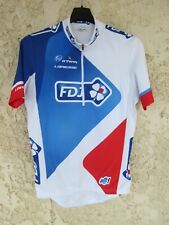 Maillot cycliste FDJ B'TWIN LAPIERRE camiseta shirt trikot maglia M