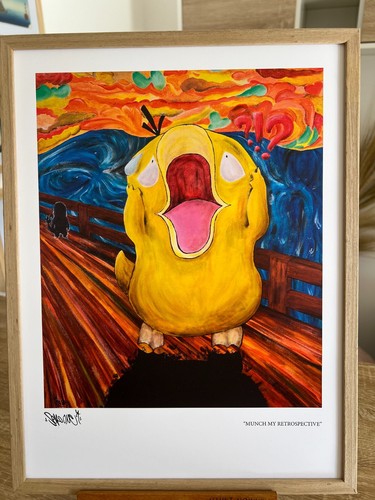 Affiche art psykokwak - d'art, munch