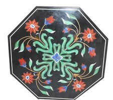 Plateau De Table En Marbre 24"