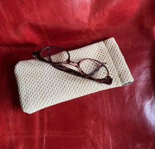 Etui lunettes daim - à,