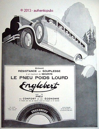Publicite pneu englebert poids - publicite,