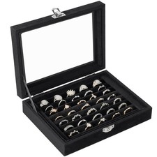 Jutieuo Velvet Ring Organizer