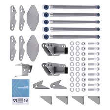 Universal Weld-On Parallel 4 Link Suspension Rod for Rat Truck Car Air Ride Neuf