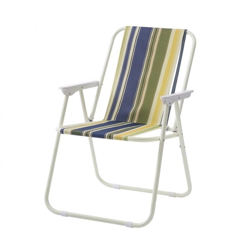 Chaise plage pliante - plage, rayé