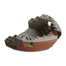 Lego coque proue 2529 brown & gray Bateau Pirates 6271, 6268 – Avant du navire