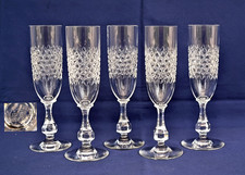 BACCARAT - 5 Flûtes à
