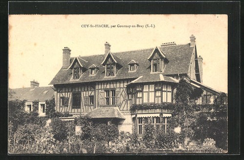 Cpa cuy saint - cpa, cuy-saint-fiacre,