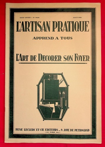 Artisan pratique 266 - l'artisan,