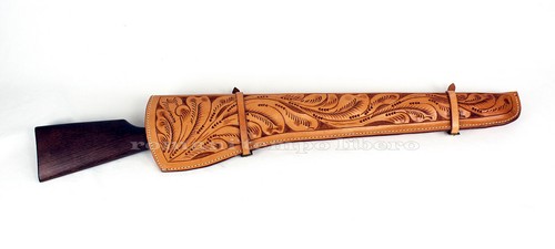 Fodero cuir pour carabine - en,