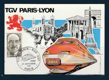 FRd  carte train  TGV Paris