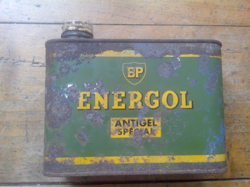 Ancien bidon tole - bidon, 1l,bp
