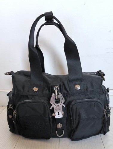 Sac main noir george - À,
