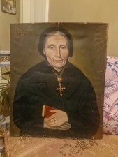 Peinture Ancienne,  Huile Sur