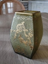 Vase art nouveau verre givré - art,