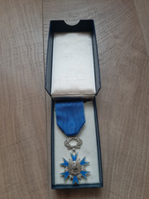 medaille française argent ordre national du merite 1963