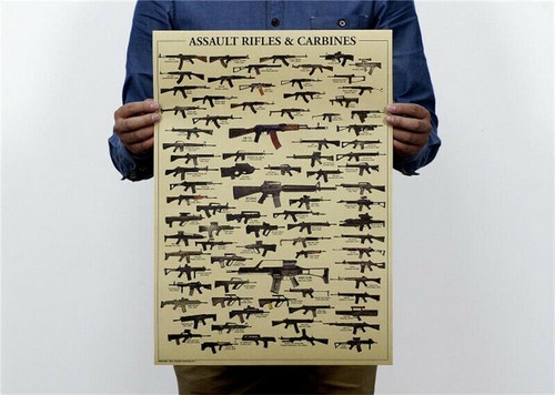 Poster affiche arme fusil - poster,