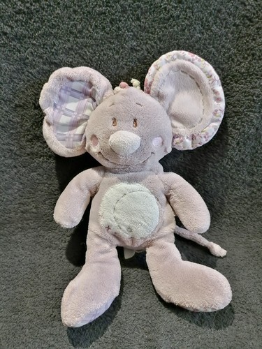 Doudou peluche souris nina - doudou,