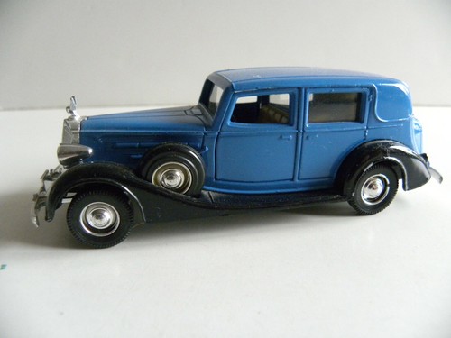 Packard 1937 bleu solido - 1/43,