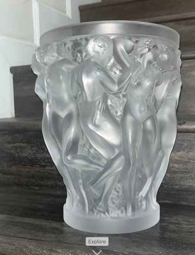 Lalique bacchantes french - lalique,