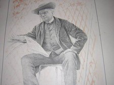 1890.portrait gravé de Louis