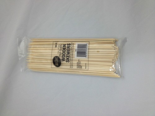 100 bois bambou brochettes - en, bois/bambou