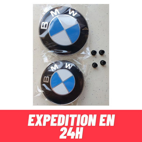 Insigne capot coffre 82mm - 2x,