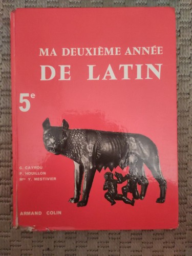 Deuxième année latin - de,