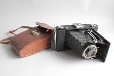 Appareil photo Zeiss Ikon Nettar-Anastigmat 1:6.3 f=10.5 cm fonctionne (65907)