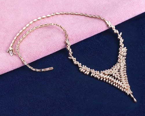 Collier rond diamant brillant