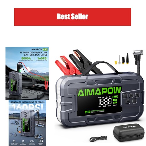 Démarreur portable aimapow - démarreur,