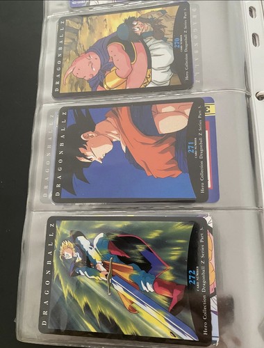 Cartes dragon ball part 3 - part,