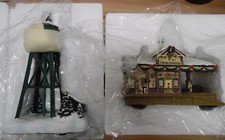 Hamilton Villiage Lot of 2 Buildings, Water Tower & Train Station