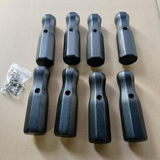 Jeu complet de 8 poign??es de baby-foot en bois avec option d'installation facil