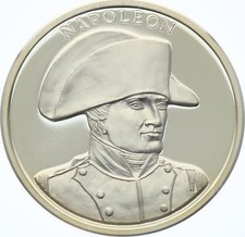 O4338 Médaille Napoléon Grande Armée Argent 999% BE PROOF ->F offre