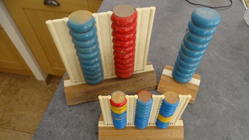 Lot anciens abaque boulier - 3,