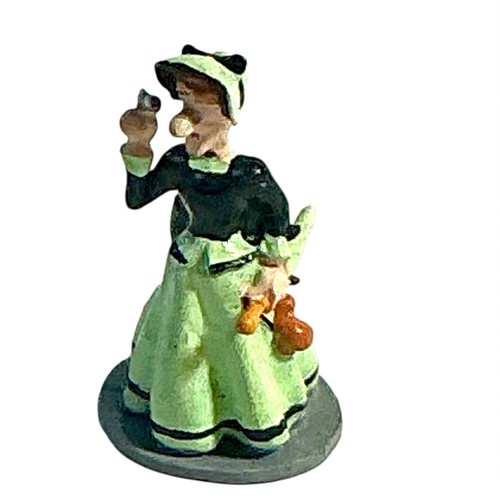 Figurine plomb lucky luke - en,