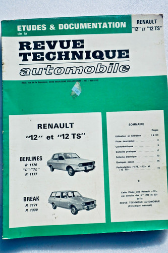Renault ts rta - renault, 12
