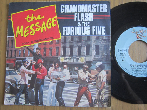 Rare 45t grandmaster flash - rare,