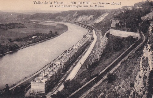Carte postale givet - carte,