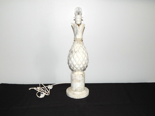 Ancien pied lampe en - de,