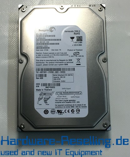 Seagate 250gb sata - seagate,