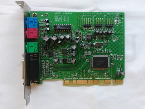 Carte audio pci creative - carte,