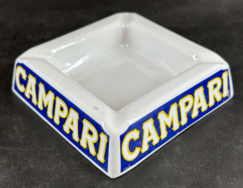 Ashtray campari advertising - campari,