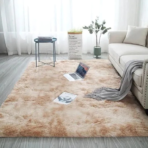 Tapis shaggy beige 160x230 - tapis,