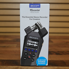 ZOOM H1essential Handy Stereo Recorder Noir 32bit Float