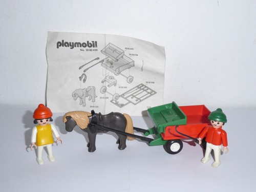 Playmobil vintage calèche - playmobil,