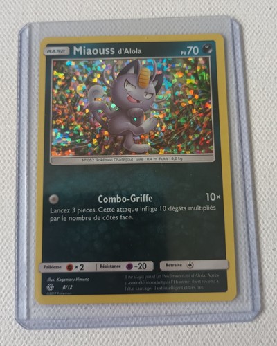 Carte pokémon miaouss - carte,