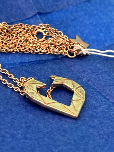 Reminiscence collier coeur - collier,